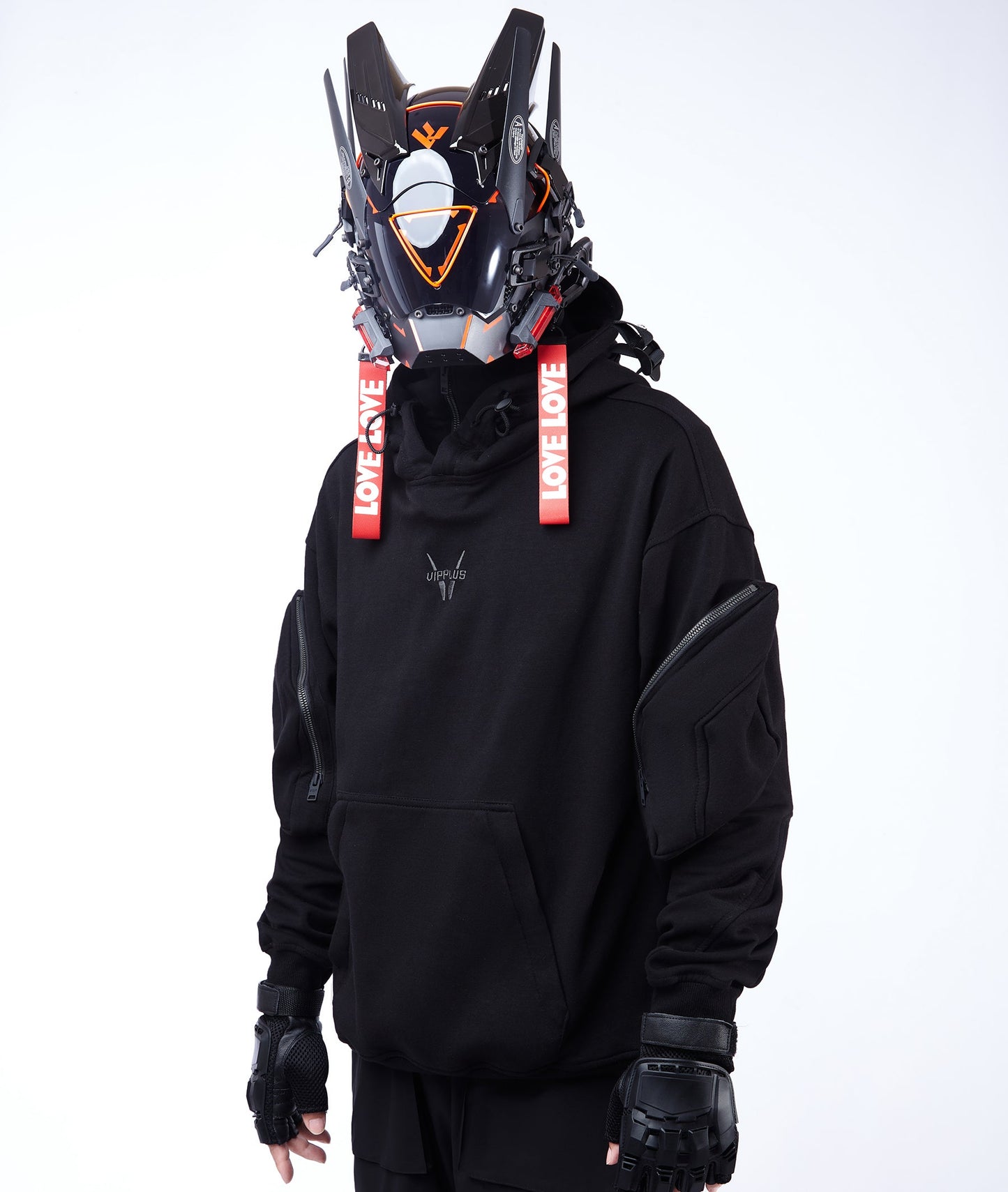 Sweat à capuche technique YEH2 Menace