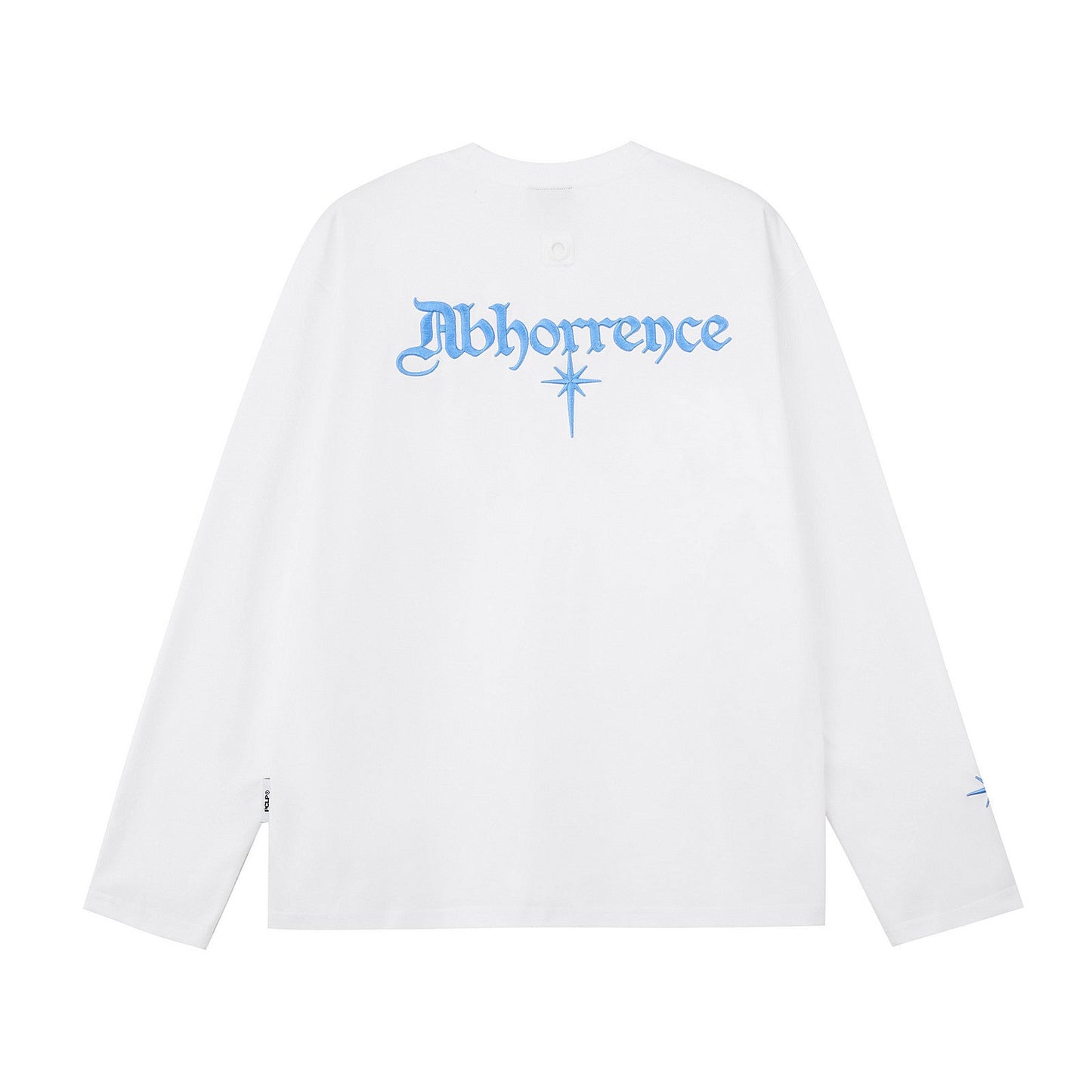 High-end Top American High-street Letter-embroidered Long-sleeve T-shirt For Men