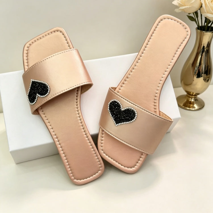 New Arrival One Strap Slippers For Women, Casual Soft Sole Flat Beach Sandals