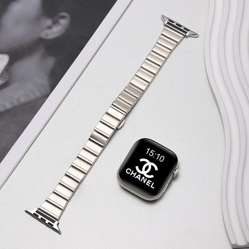 Small-waist Butterfly-clasp Watch Strap