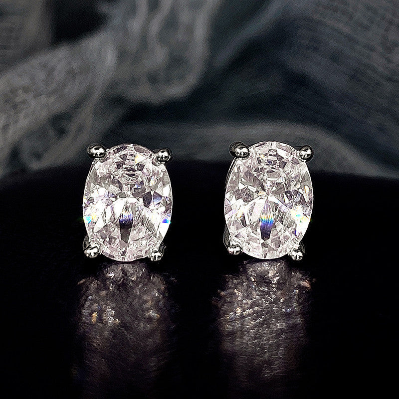 Fashionable Business-Style All-Match Earrings For Office Ladies