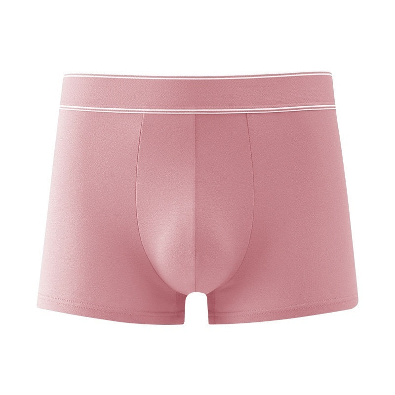 Mens Cotton Boxer Briefs, Simple And Elegant, With Graphene Antibacterial Properties