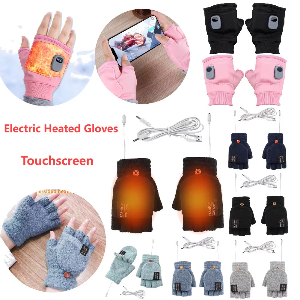 Intelligent Warm Gloves Charged By USB In Winter