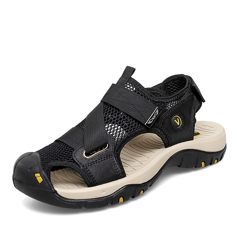 Mens Slip-on Large-size Sandals