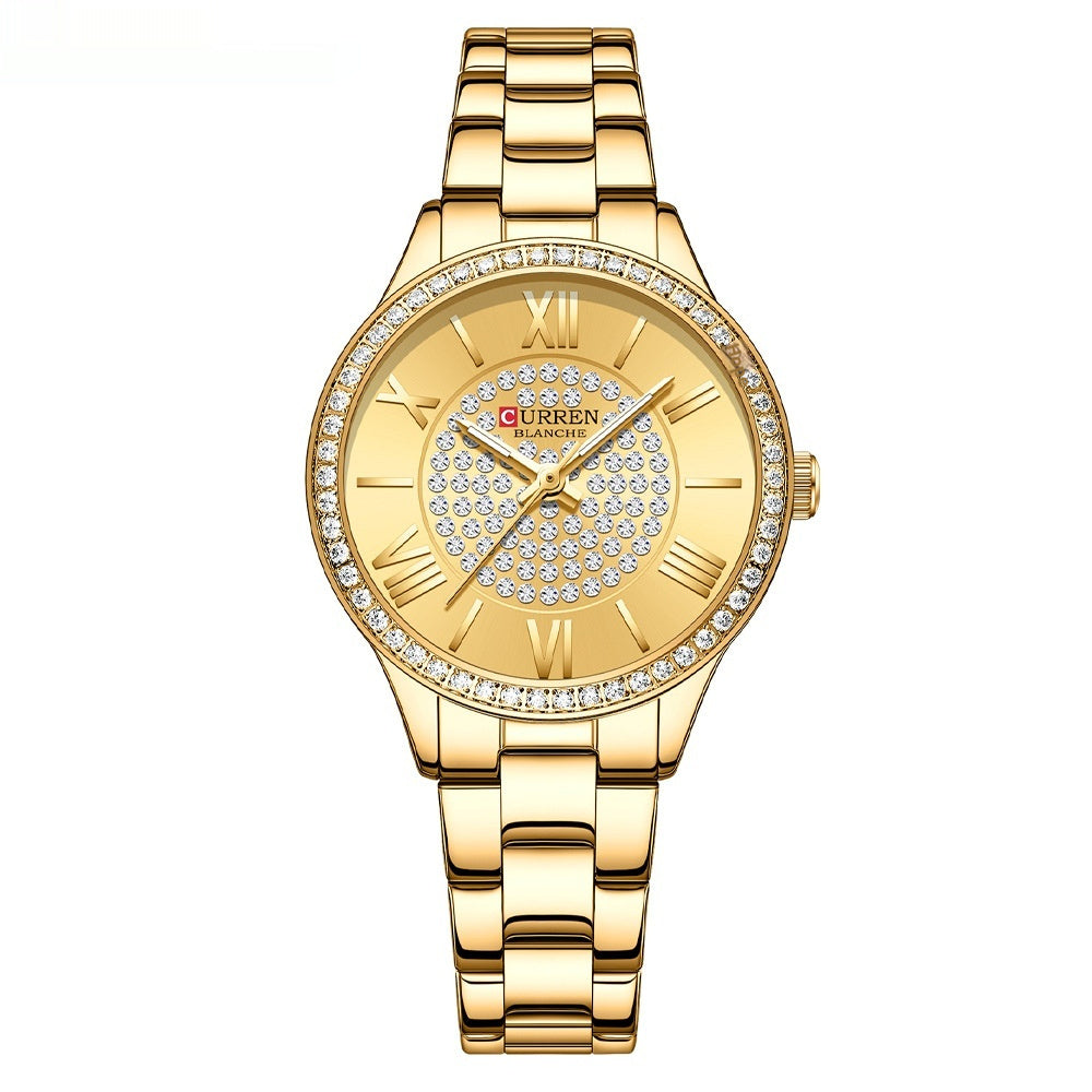 Womens Waterproof Small-Dial Quartz Watch