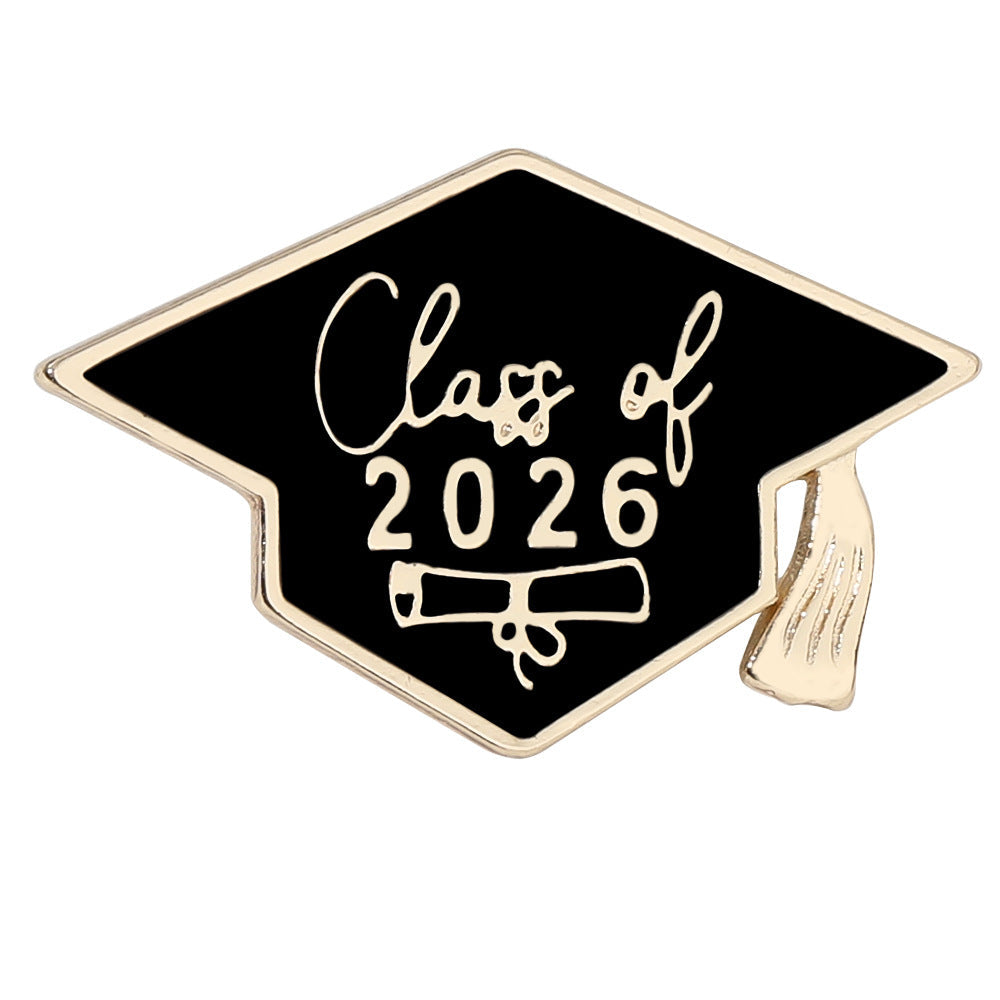 New Graduation Season Bachelors Cap Series Brooch Set
