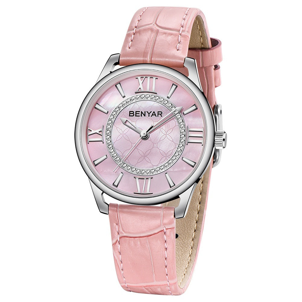 Waterproof Fashionable Simple Quartz Women's Watch