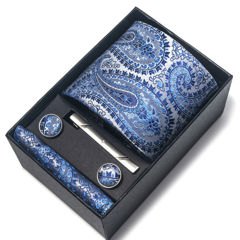 Direct-supply Mens Polyester Yarn-dyed Jacquard Formal Tie