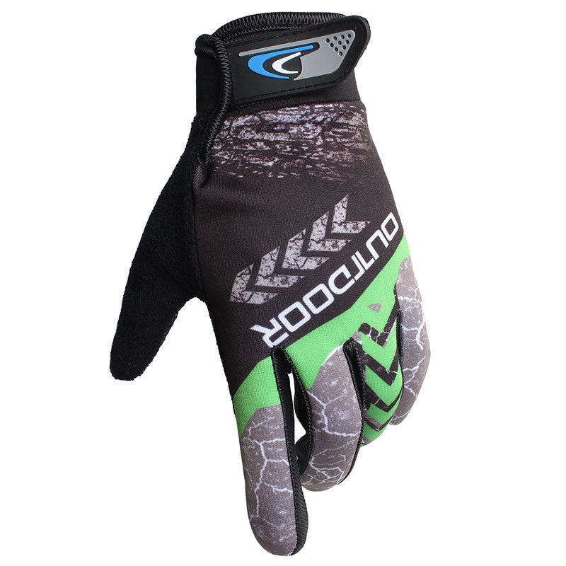 Men's Full Finger Breathable Sun Protection Outdoor Riding Gloves