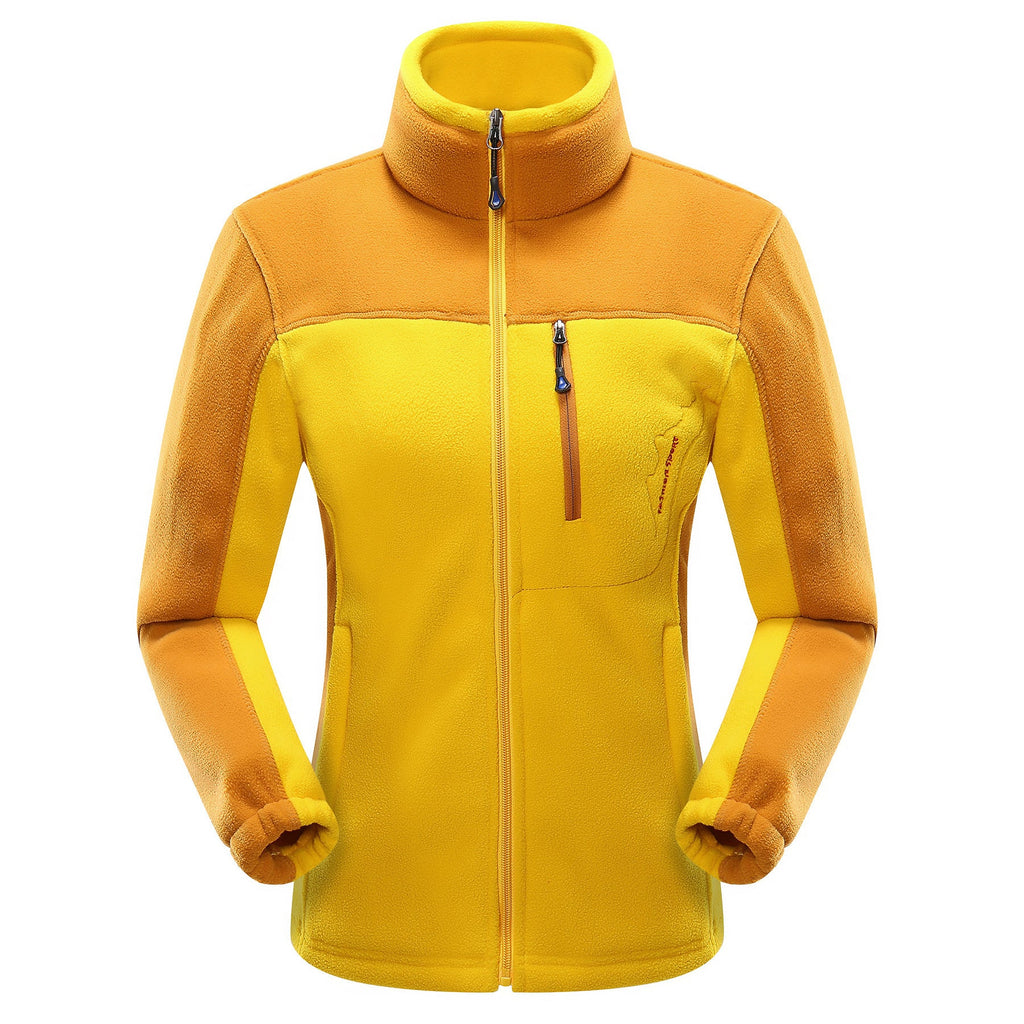 Cross-border Sources Of New Polar Fleece Warm Fleece Couple Cardigan Contrast
