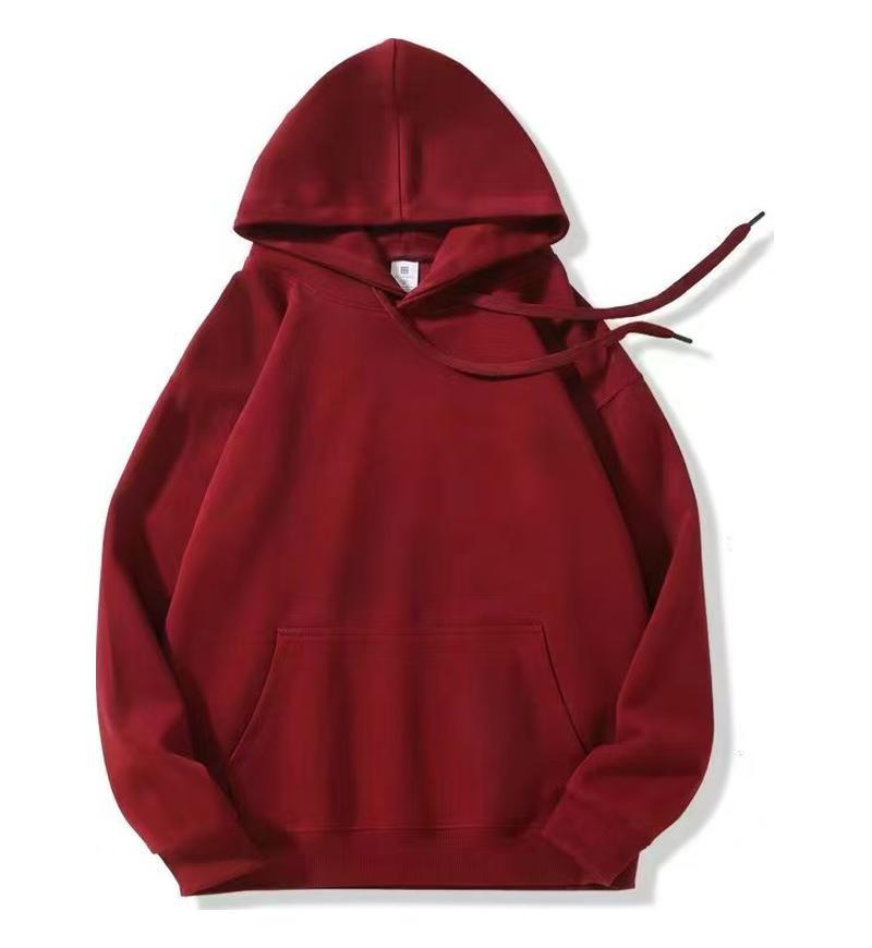Loose-fitting Versatile Drawstring Casual Hooded Sweatshirt For Fall And Winter