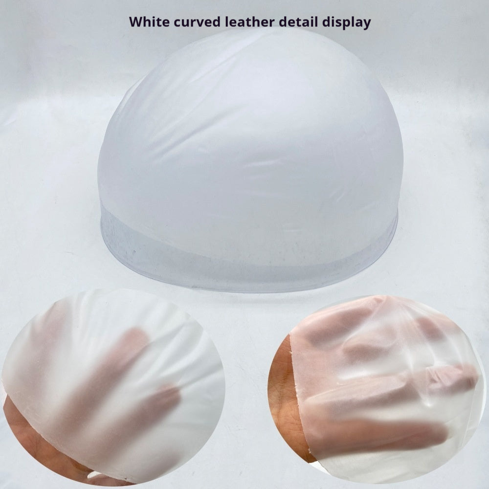 DIY Hand-crocheted Leather Hairpiece For Men