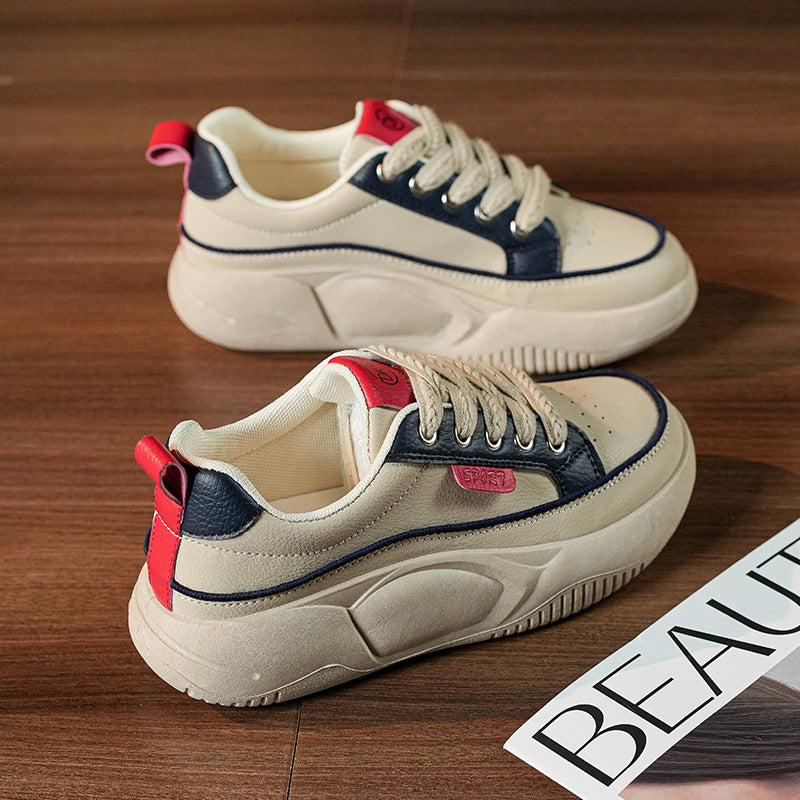 Womens Versatile Round-toe Non-slip Dad Shoes