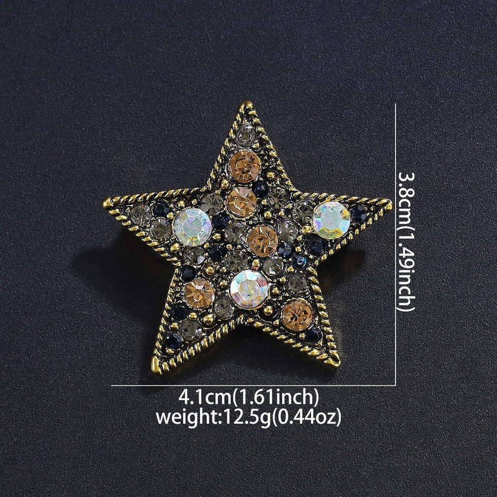 Luxurious Elegant Clothing Brooch For Men And Women