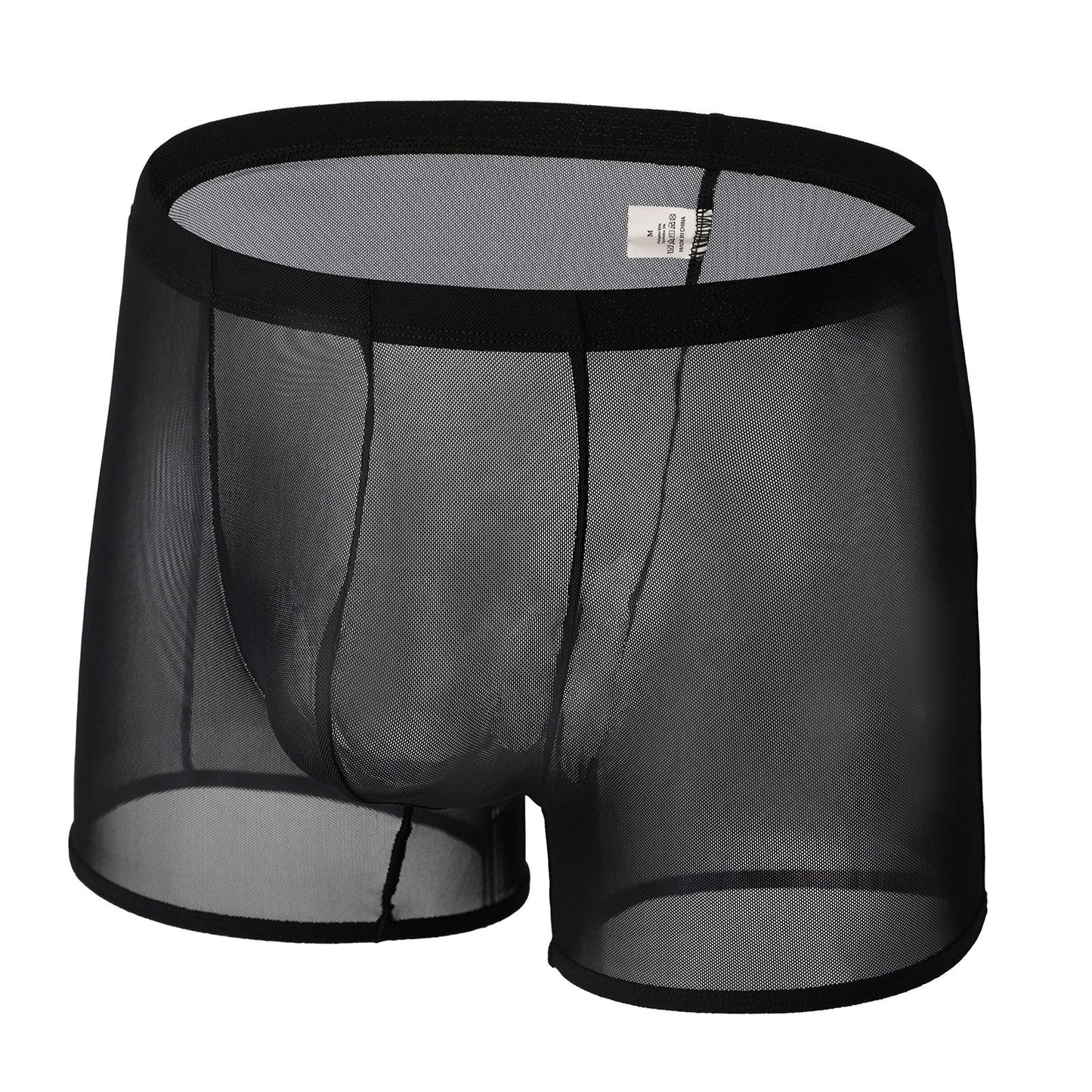 Men's Lace Mesh Boxer Briefs Summer Thin