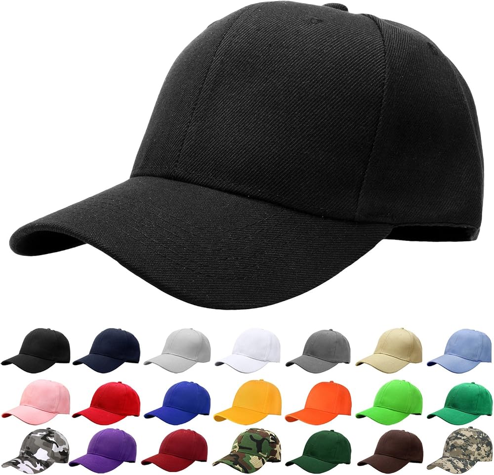 Baseball Cap Adjustable Size For Running Workouts And Outdoor Activities All Seasons