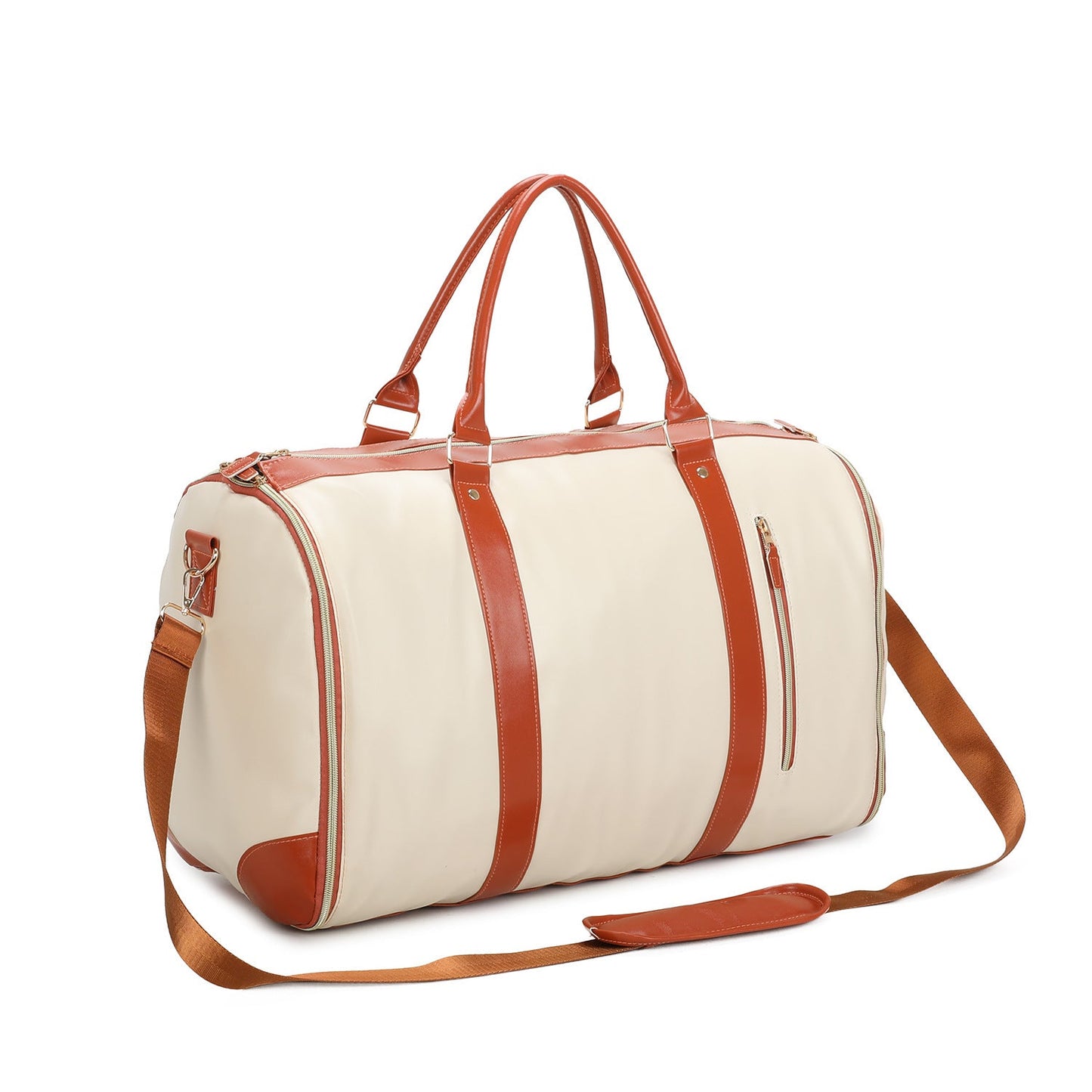 Travel Bag Clothing Storage BagPU Travel Gym Bag Foldable