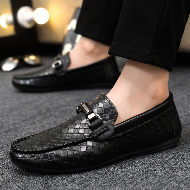 Mens Springsummer Low-top Moccasins Versatile Casual Shoes