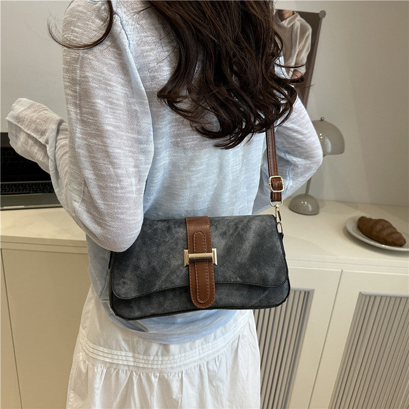 Niche-design Korean-style High-end Baguette Bag