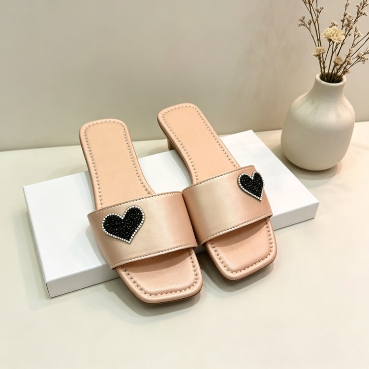 New Arrival One Strap Slippers For Women, Casual Soft Sole Flat Beach Sandals