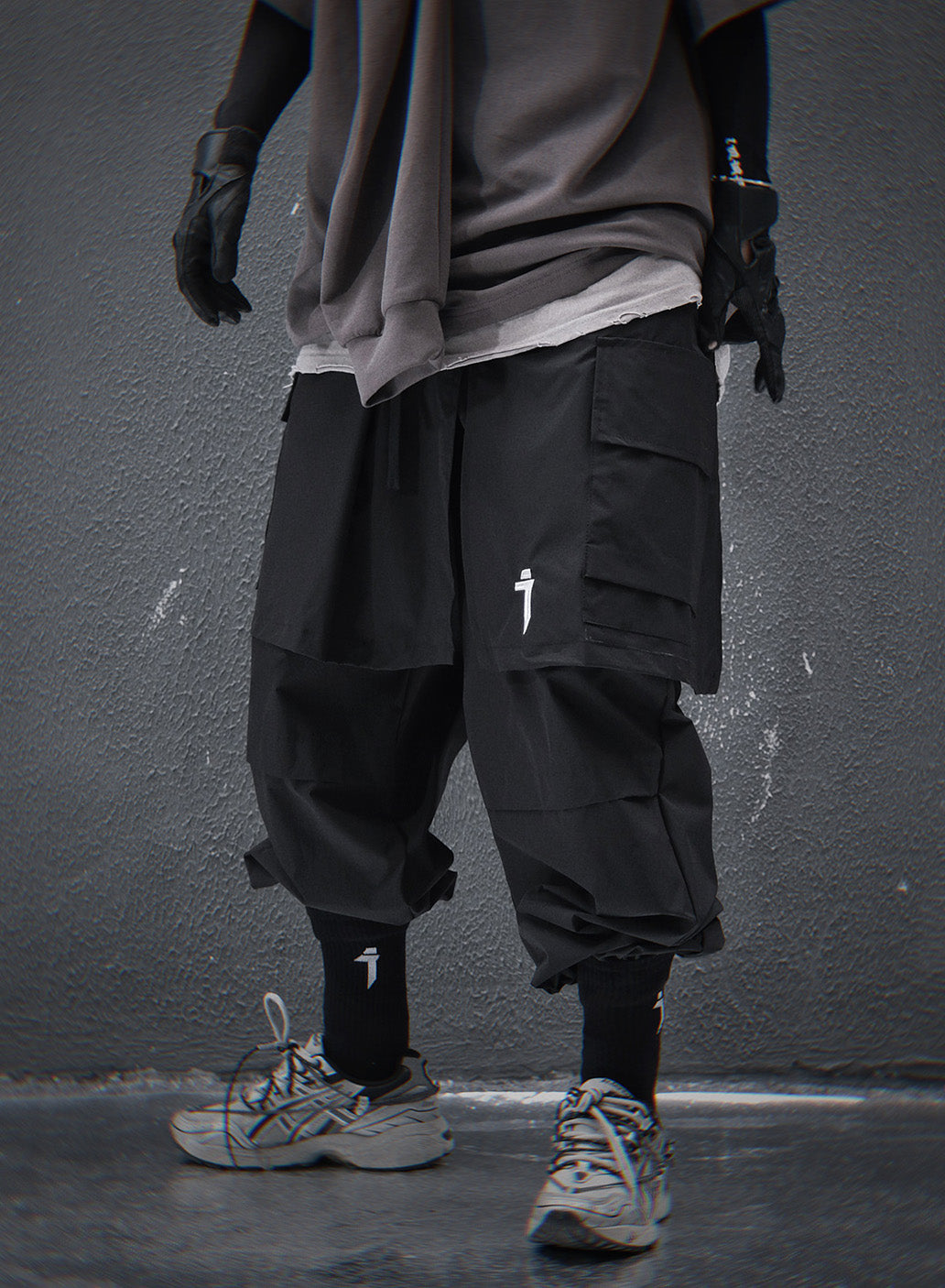Pantalon de Samouraï Noir HiP80