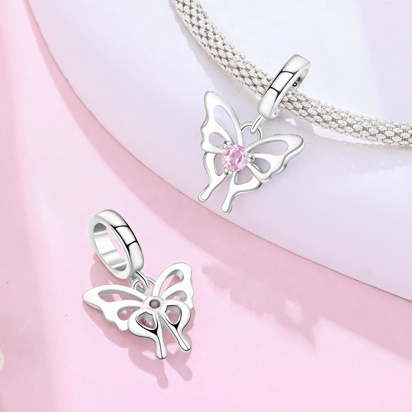 DIY Copper Gradient Butterfly Jewelry Bead Pendant