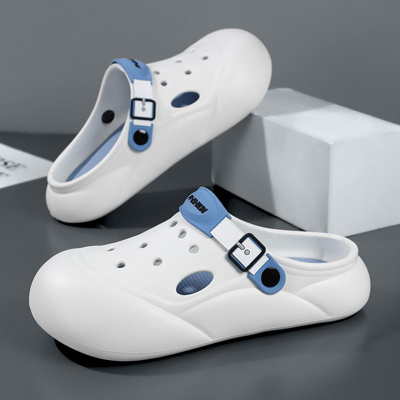 Non-slip Deodorant Thick-soled Mens Outdoor Clog Sandals