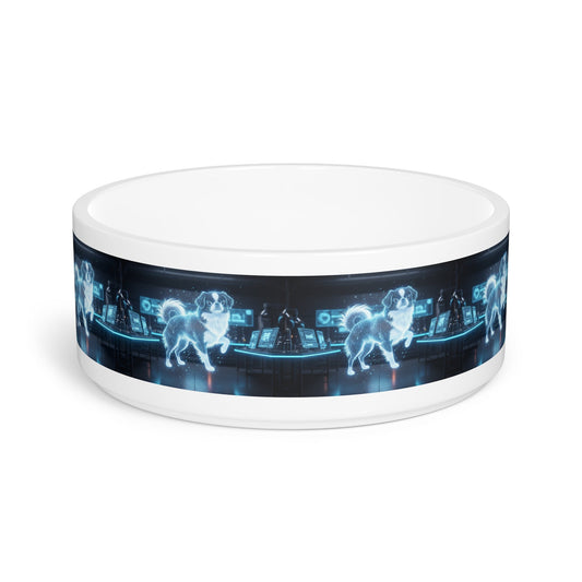 Ceramic Pet Bowl – 16 oz Dog Feeding Bowl