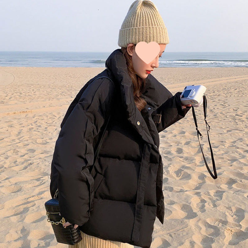 Stylish Short Koreanstyle Down Jacket For Women