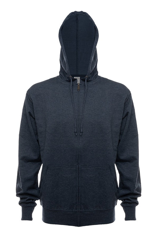 Sweat à capuche zippé en molleton French Terry 4030