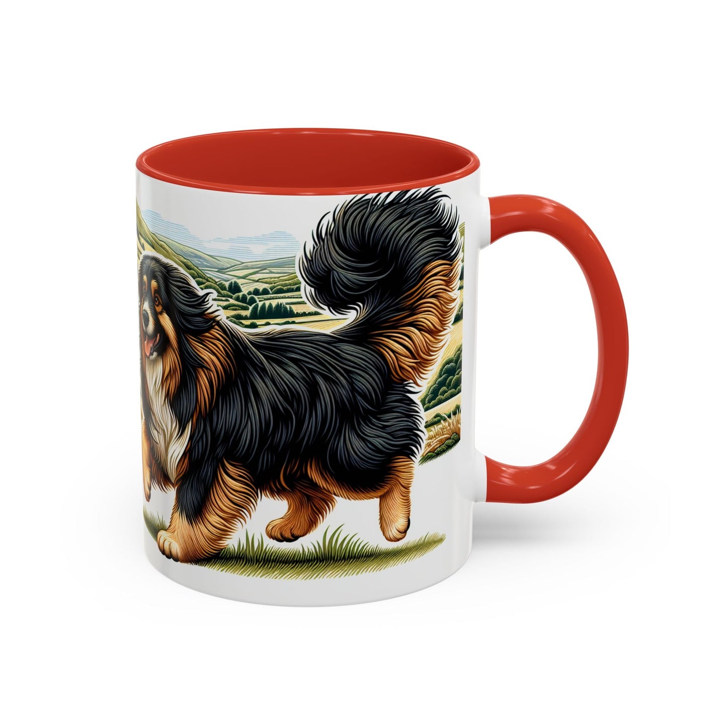 Keramiktasse mit Hunderassen-Motiv – 11 oz & 15 oz