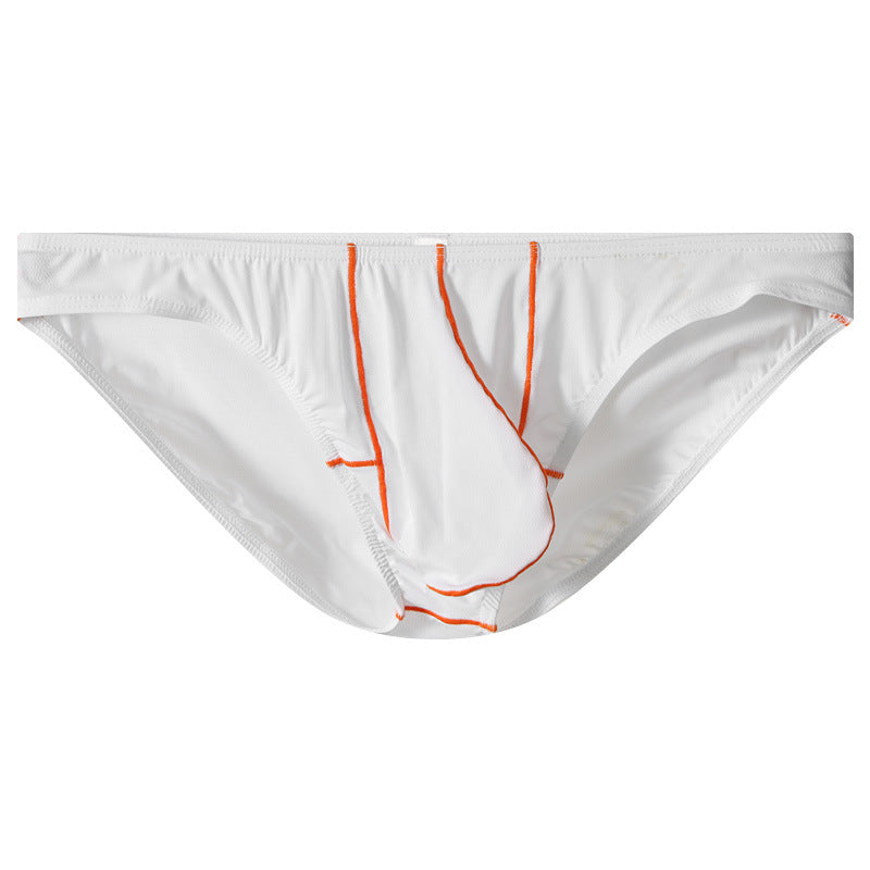 Thin Ice Silk Solid Color Men's Underwear
