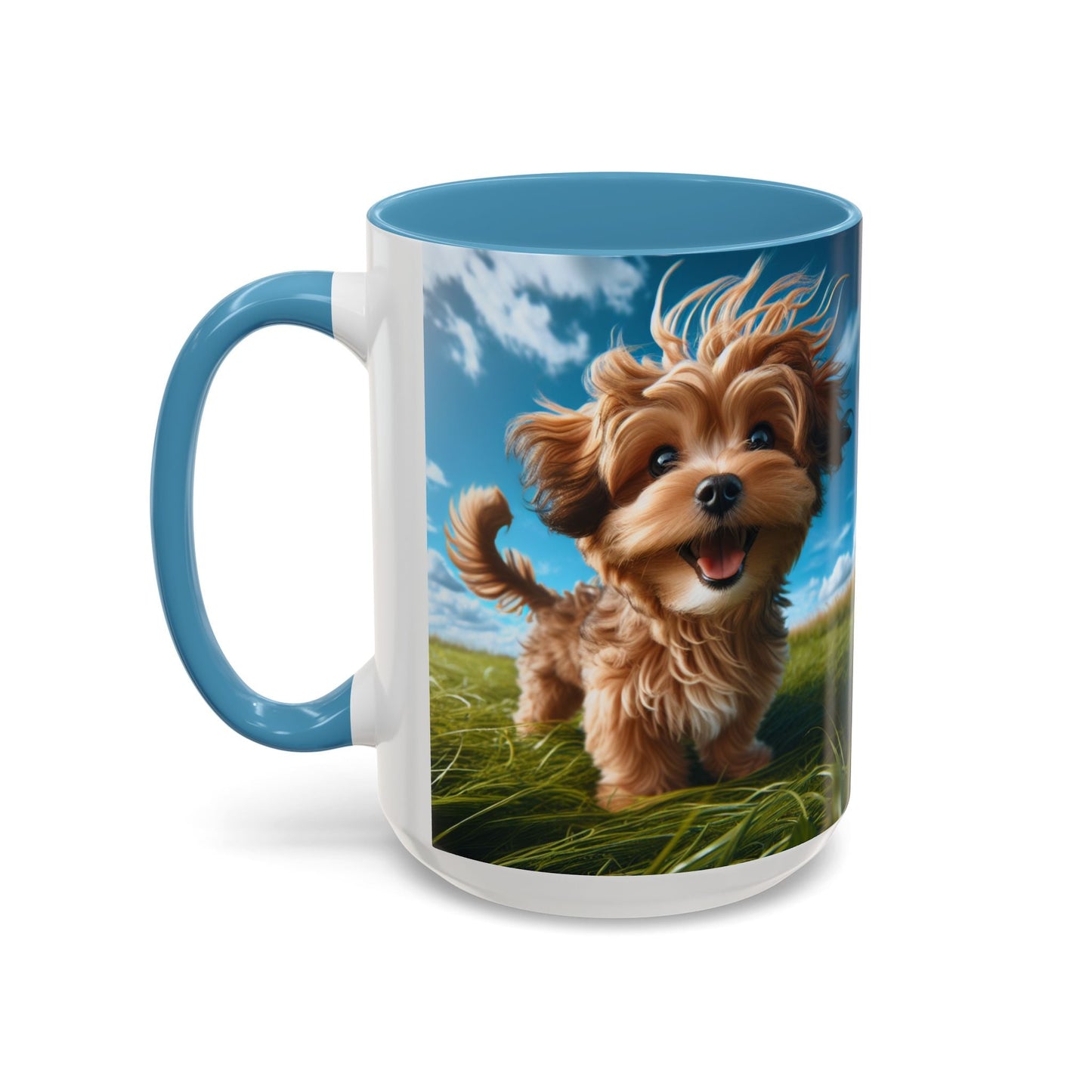 Keramiktasse mit Hunderassen-Motiv – 11 oz & 15 oz