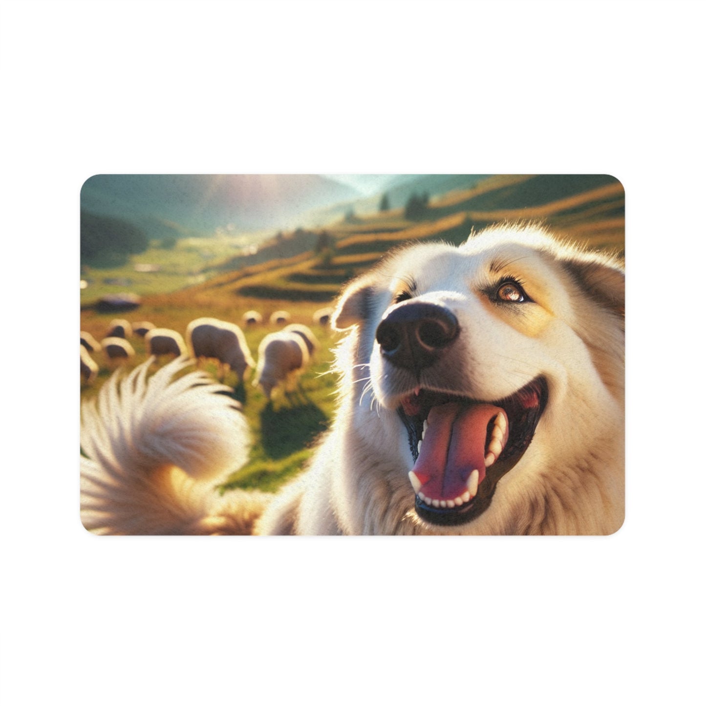 Non-Slip Pet Food Mat – Waterproof Feeding Mat for Dogs