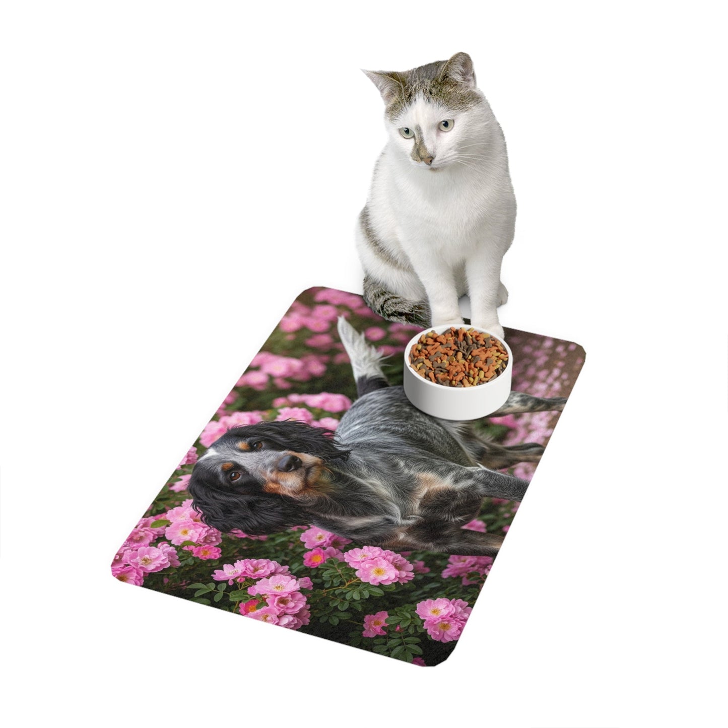 Non-Slip Pet Food Mat – Waterproof Feeding Mat for Dogs