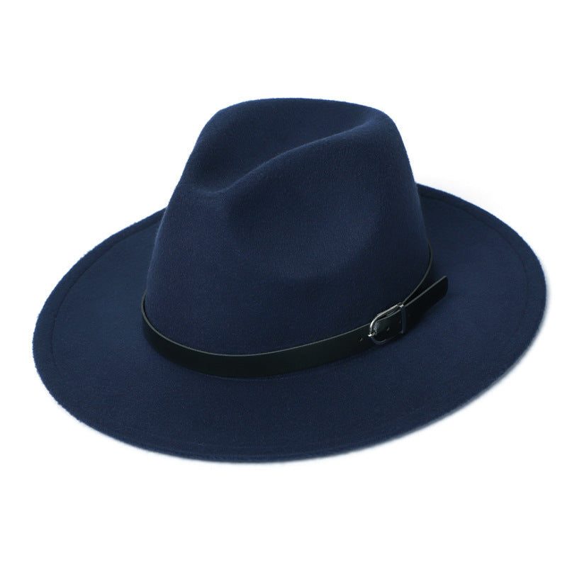 European And American Retro Jazz Hat In The British Style