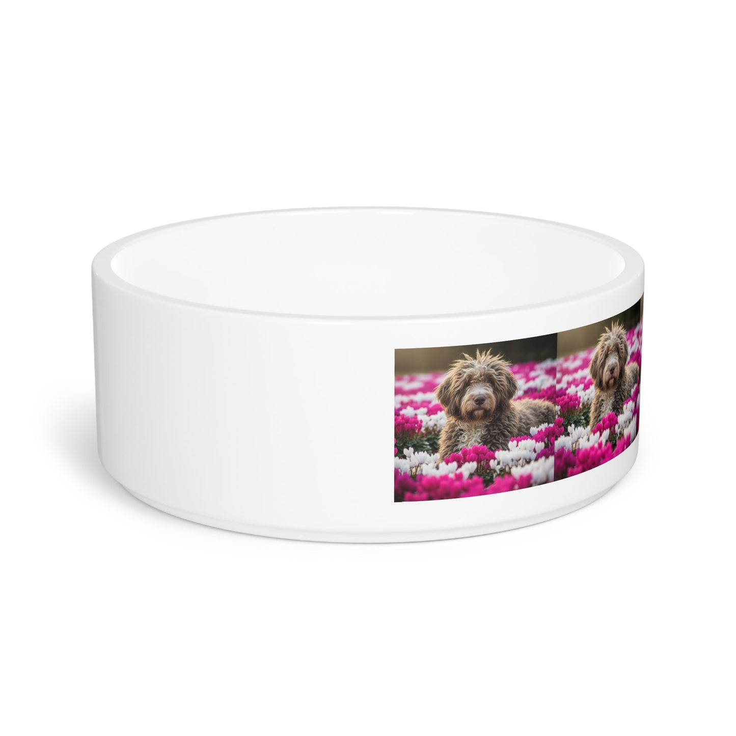 Ceramic Pet Bowl – 16 oz Dog Feeding Bowl
