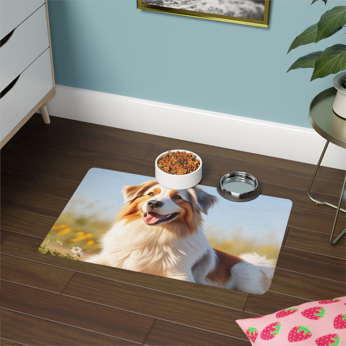 Non-Slip Pet Food Mat – Waterproof Feeding Mat for Dogs