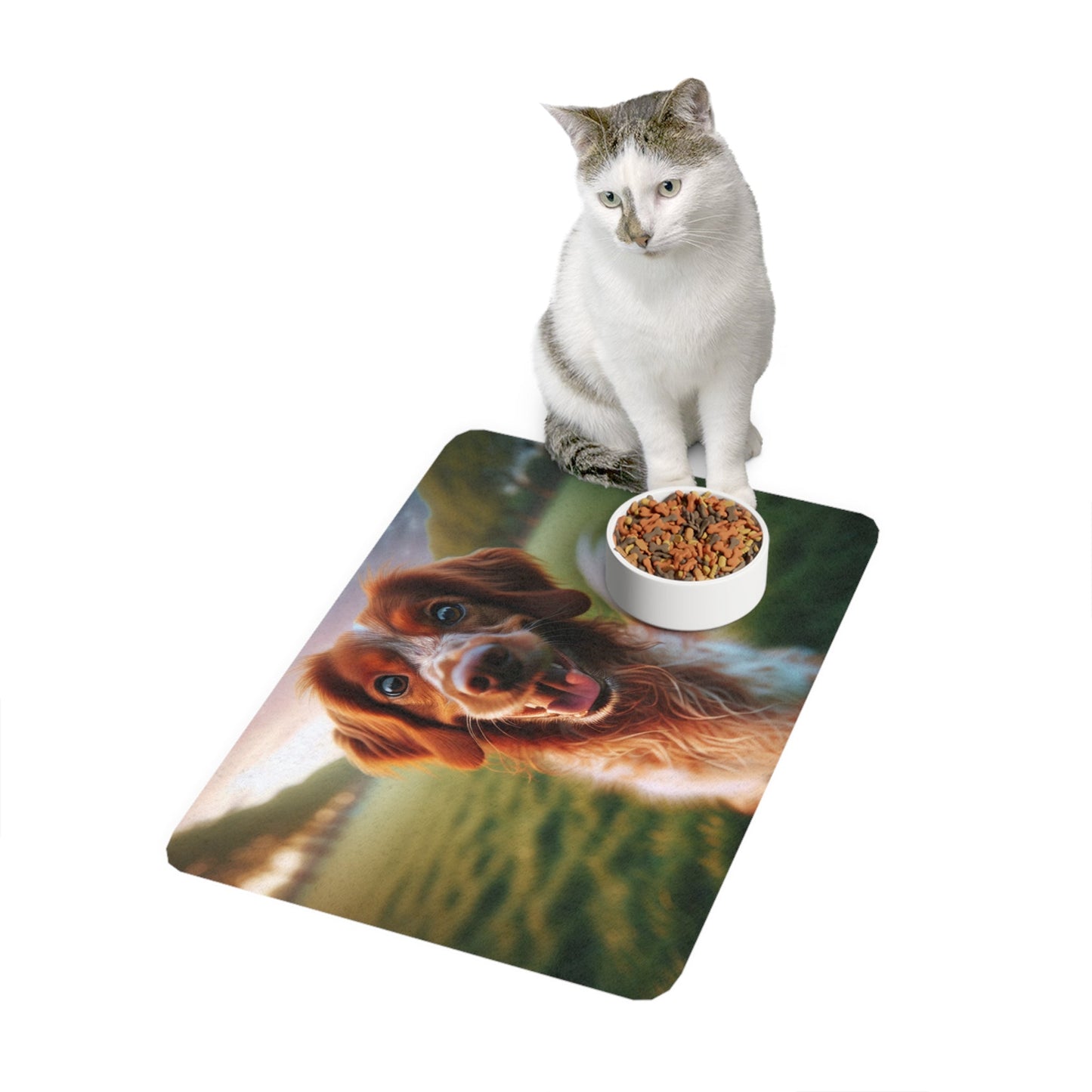 Non-Slip Pet Food Mat – Waterproof Feeding Mat for Dogs
