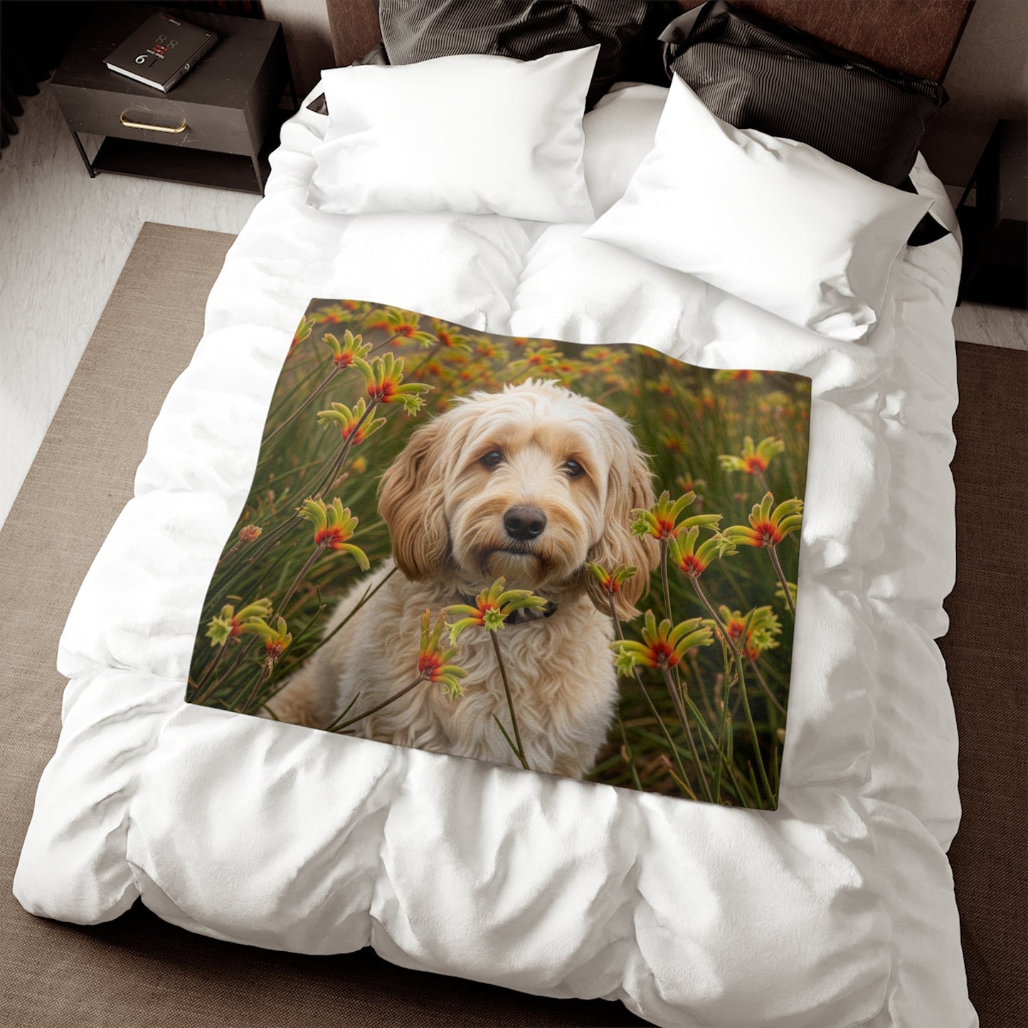Sweatshirt Blanket – Plush Fleece Throw, 2 Size Options