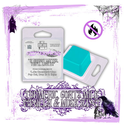 Nostalgia : Turmeric, Goats Milk, Vanilla & Musk Scented Wax Melt