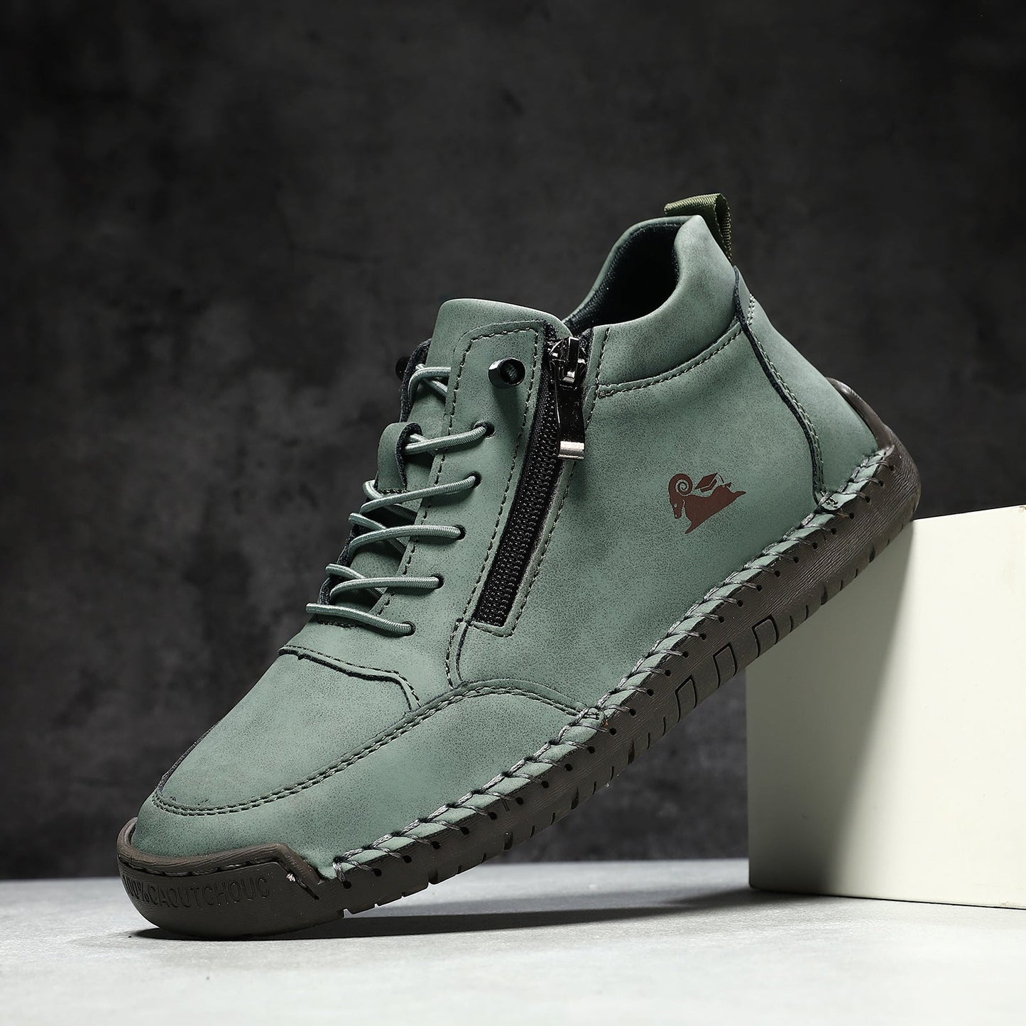 Hand-stitched Womens Shoes Soft Sole Flat Casual