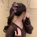 Elegant Sophisticated Bun-style Ponytail Clip For The Back Of The Head