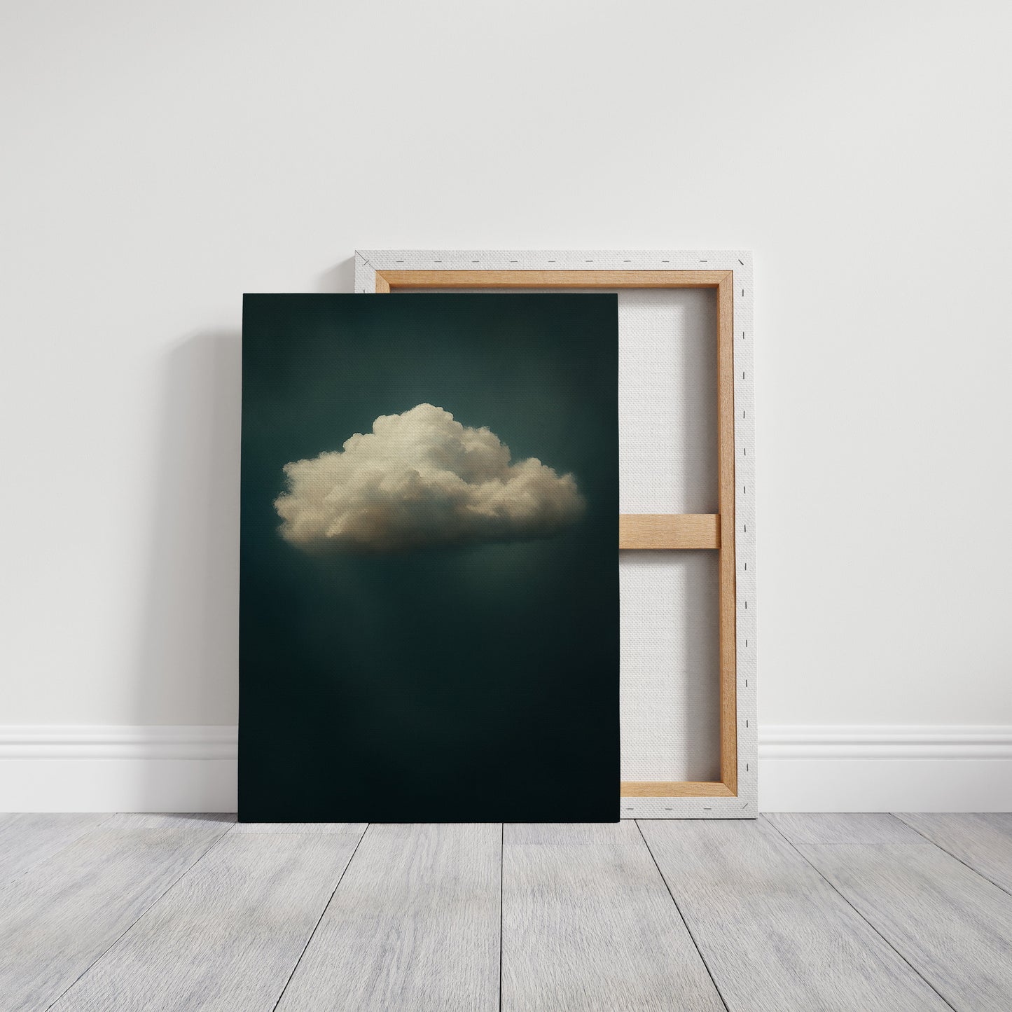 Nuage solitaire en air immobile