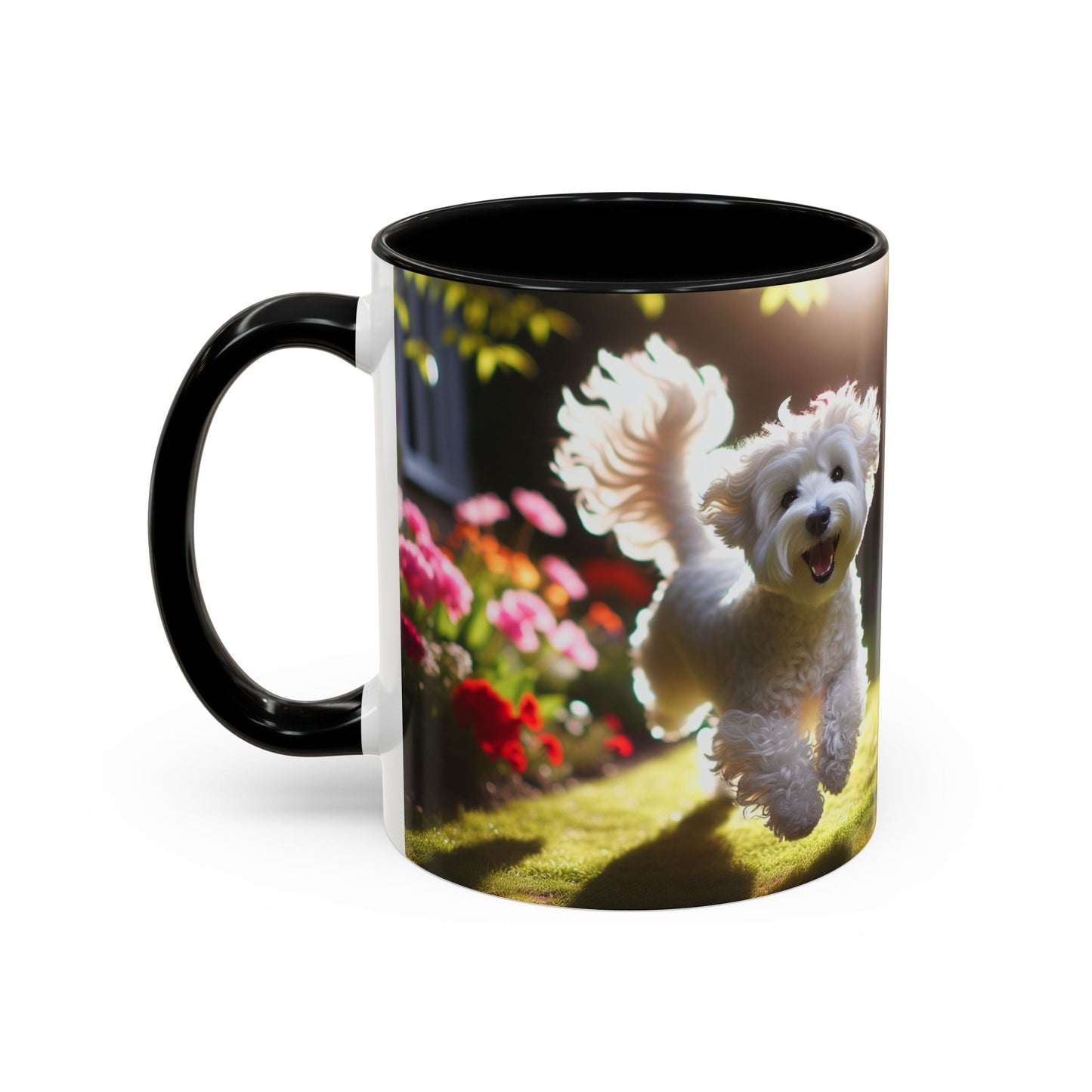 Keramiktasse mit Hunderassen-Motiv – 11 oz & 15 oz