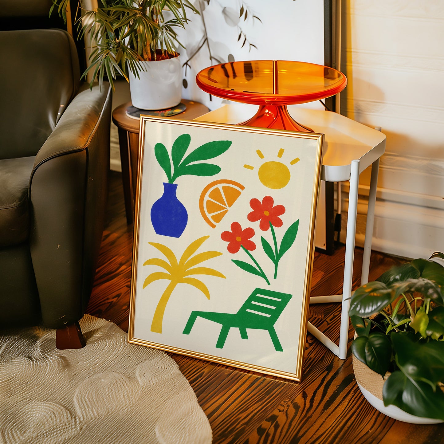 Sun Chair and Citrus Dreams