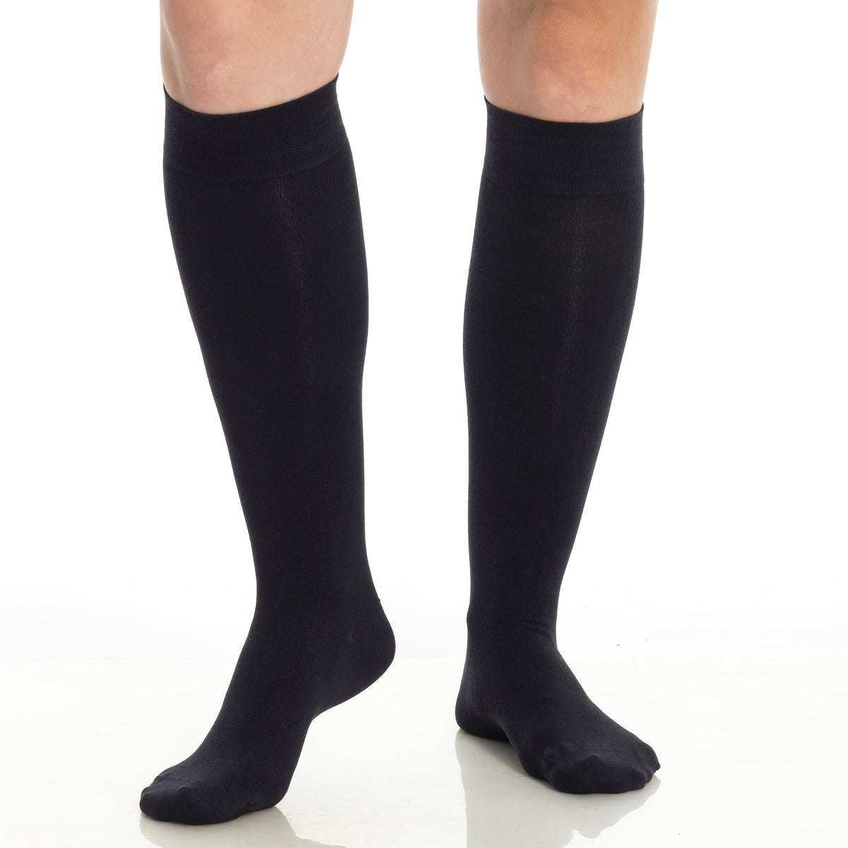 Lot de 4 paires de chaussettes hautes en bambou pour femme