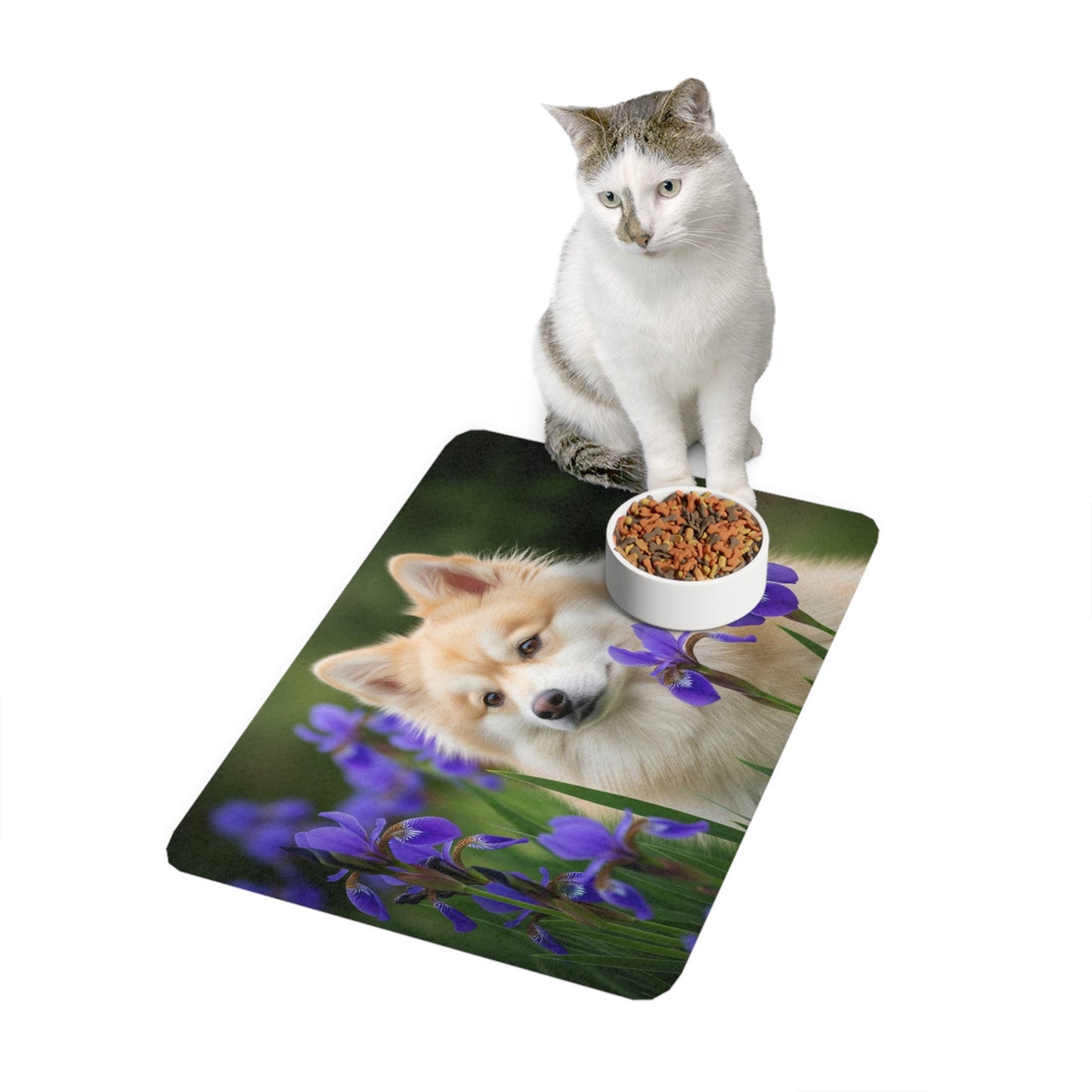 Non-Slip Pet Food Mat – Waterproof Feeding Mat for Dogs