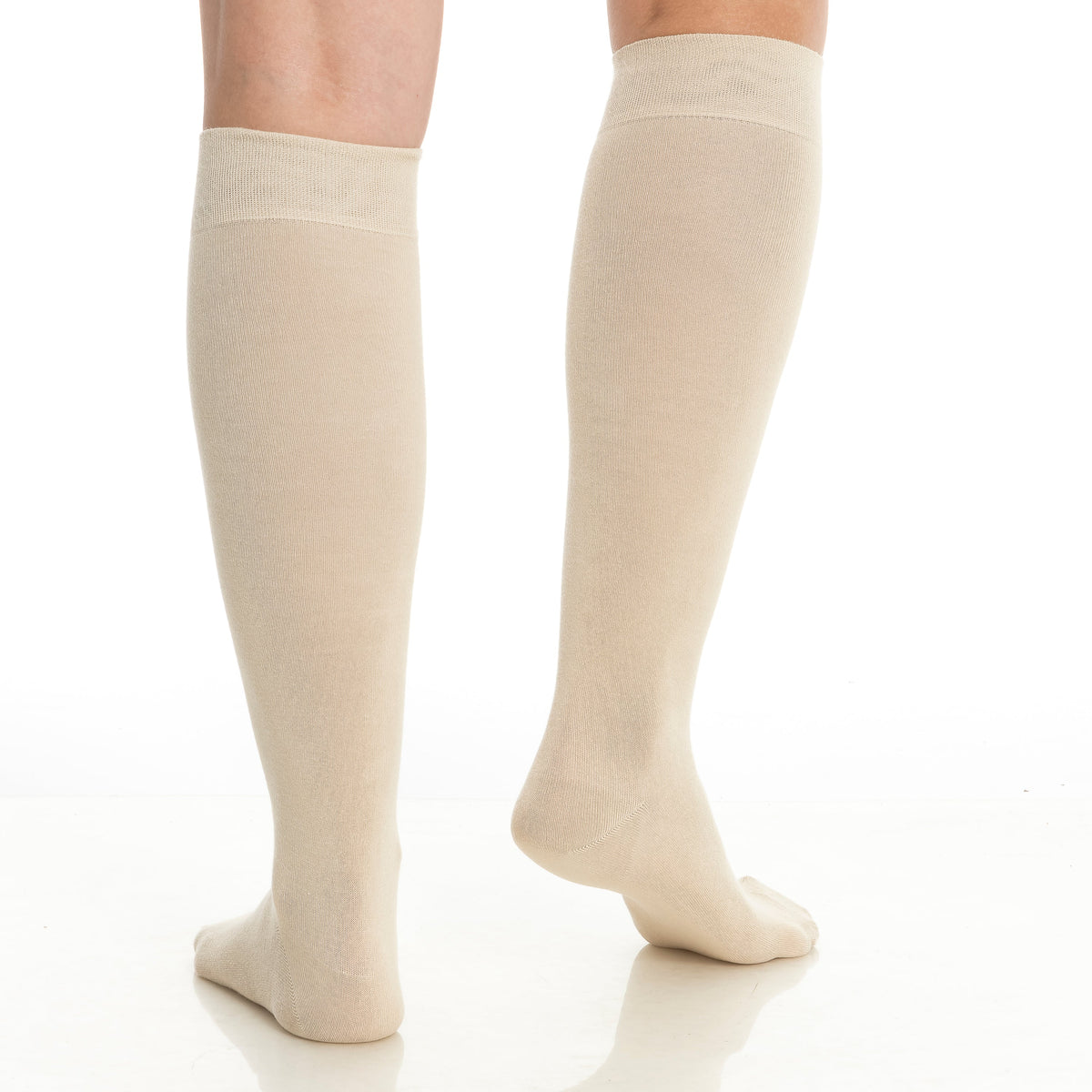 Lot de 4 paires de chaussettes hautes en bambou pour femme
