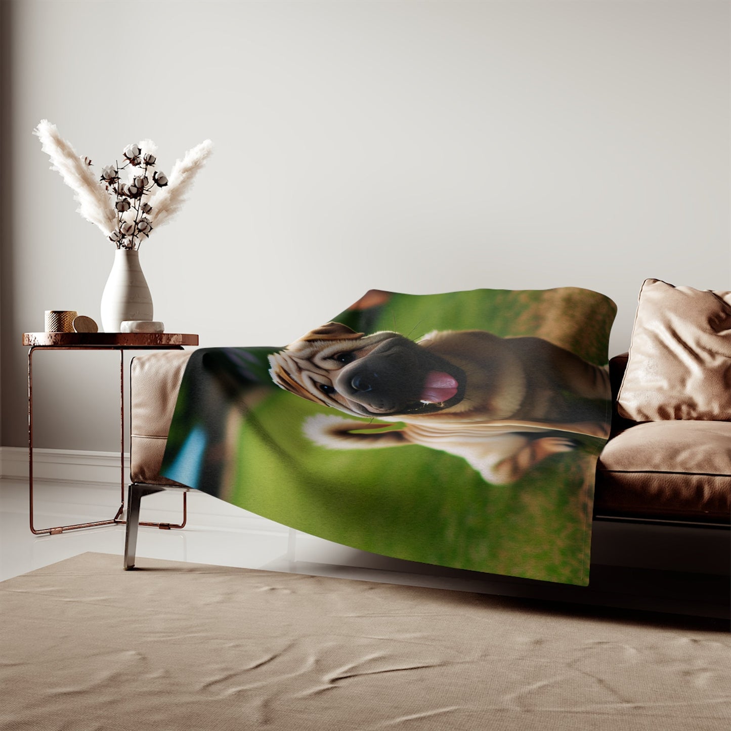 Sweatshirt Blanket – Plush Fleece Throw, 2 Size Options